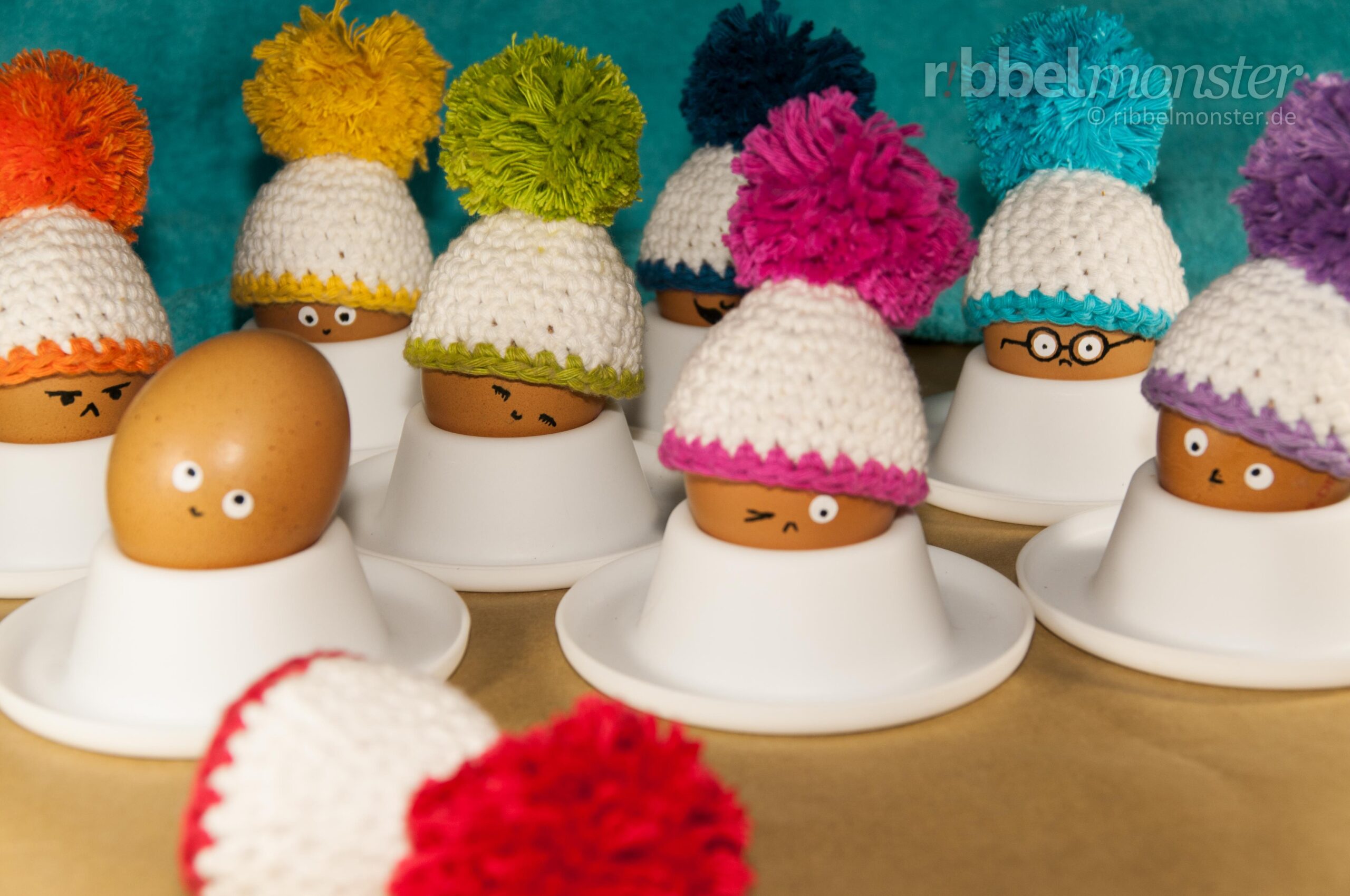 Crochet Egg Warmer “Bobbin Beanie BigBobble”