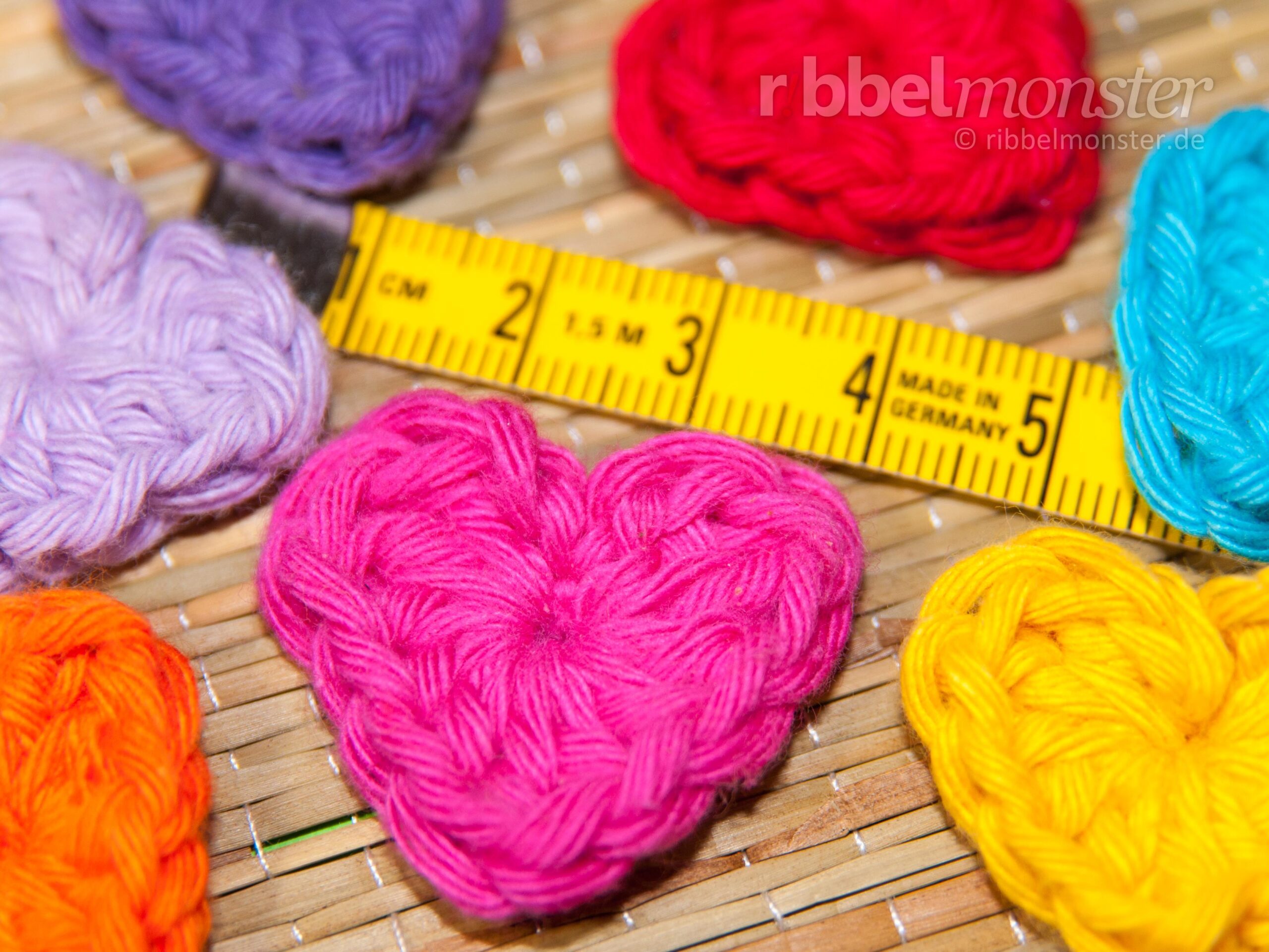 Crochet Patch – Crochet Small Heart