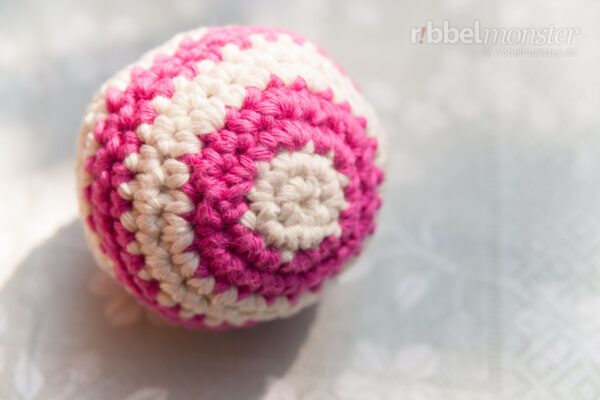 Crochet Cat Ball – “Rattleball”