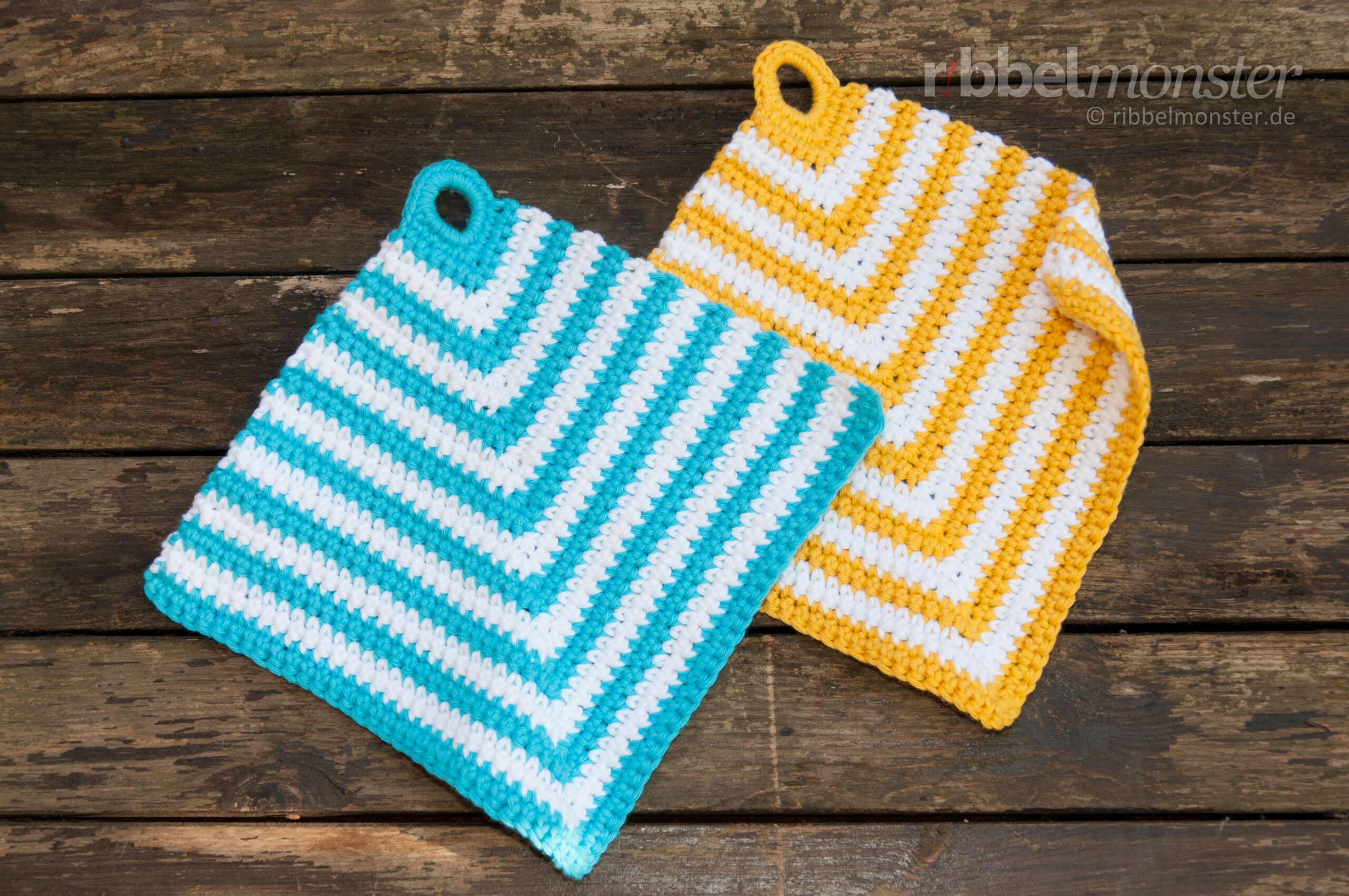 Crochet Pot Holders – Squared out of the Corner
