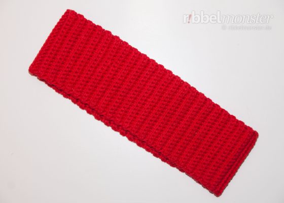 Crochet Ribbed Headband