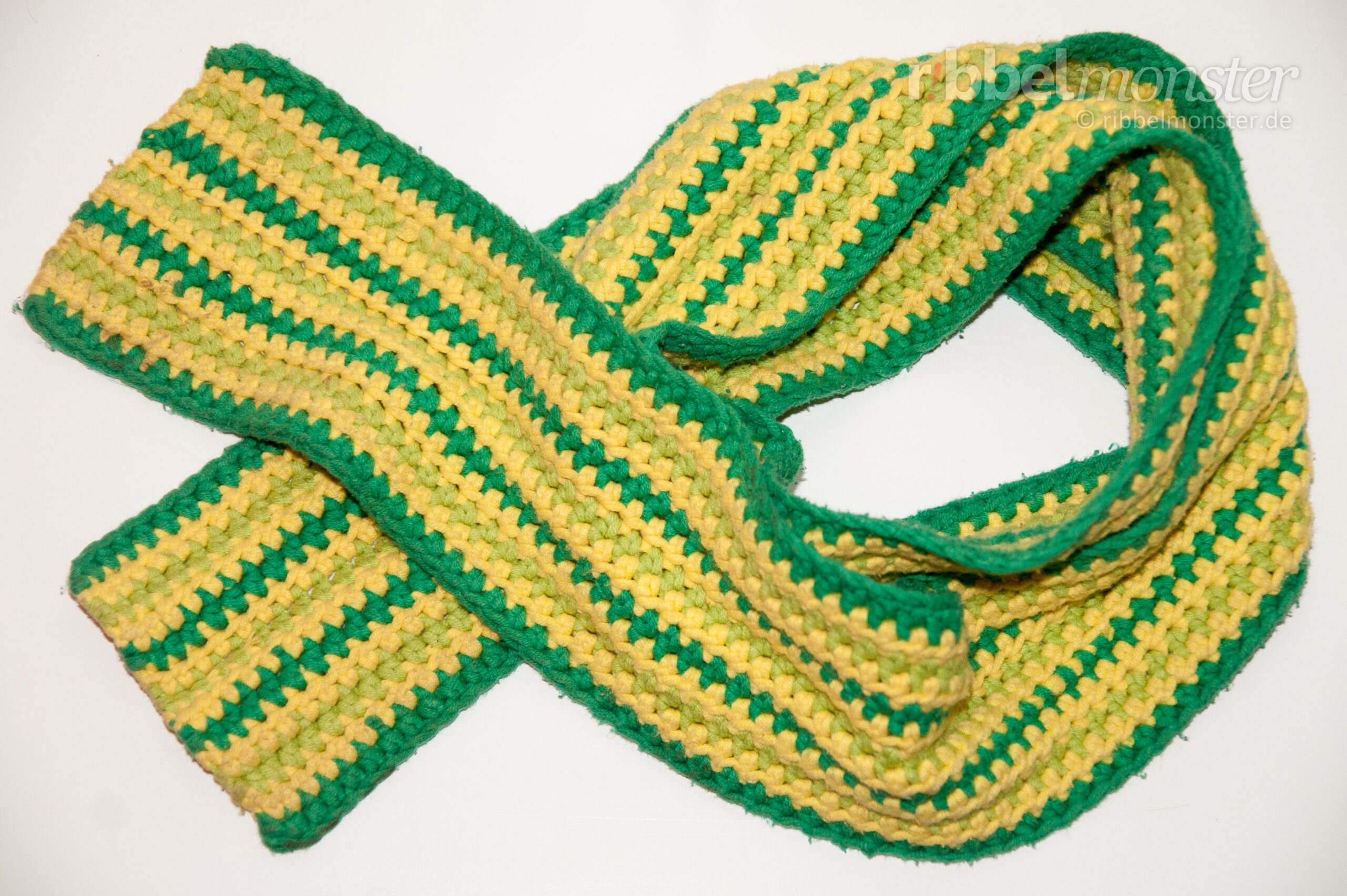 Crochet Scarf – Half Double Crochet Stitches