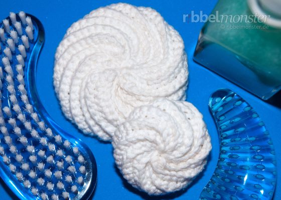 Crochet Spiral Sponge “Bathing Tassel”