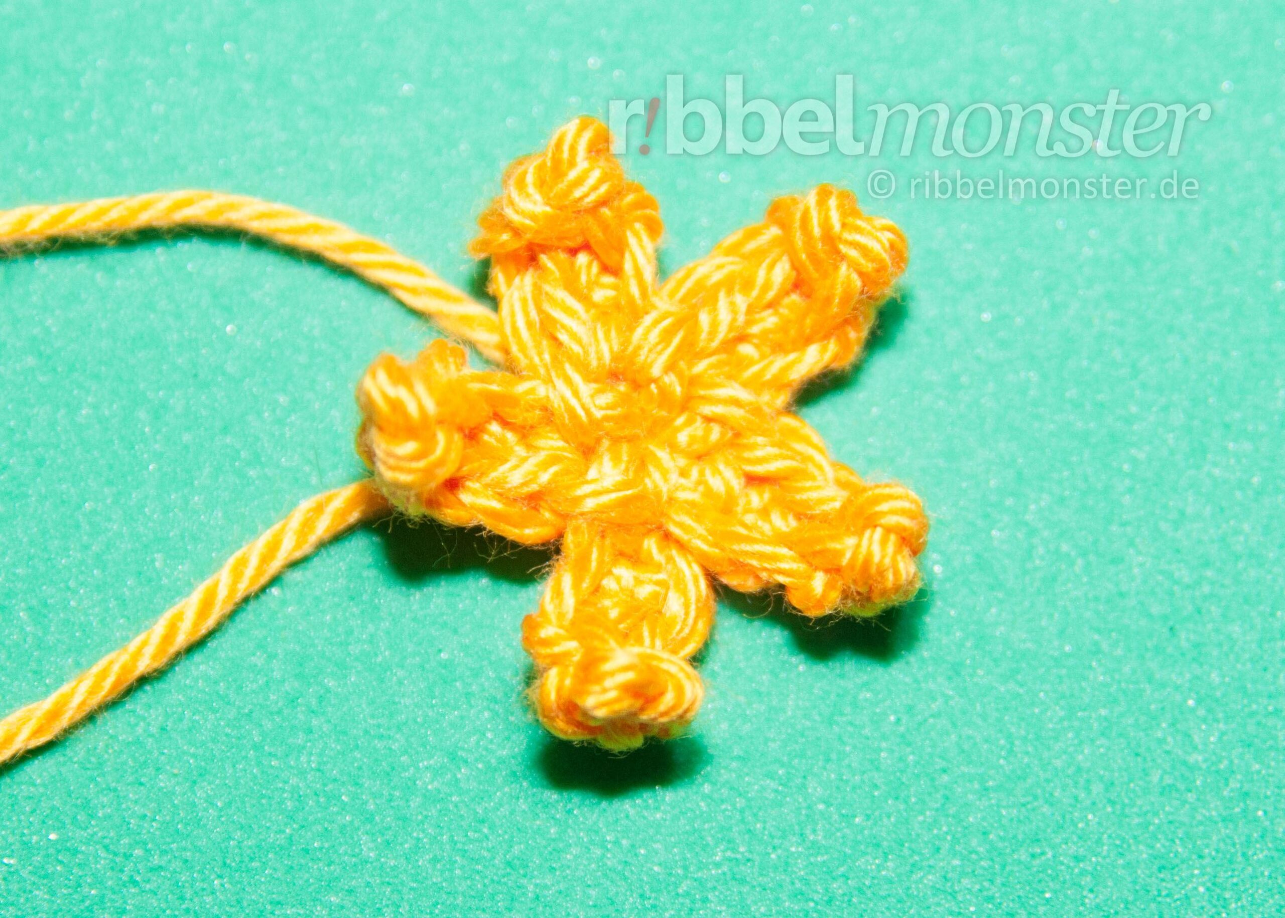Crochet Flowers – Crochet Small Blossom