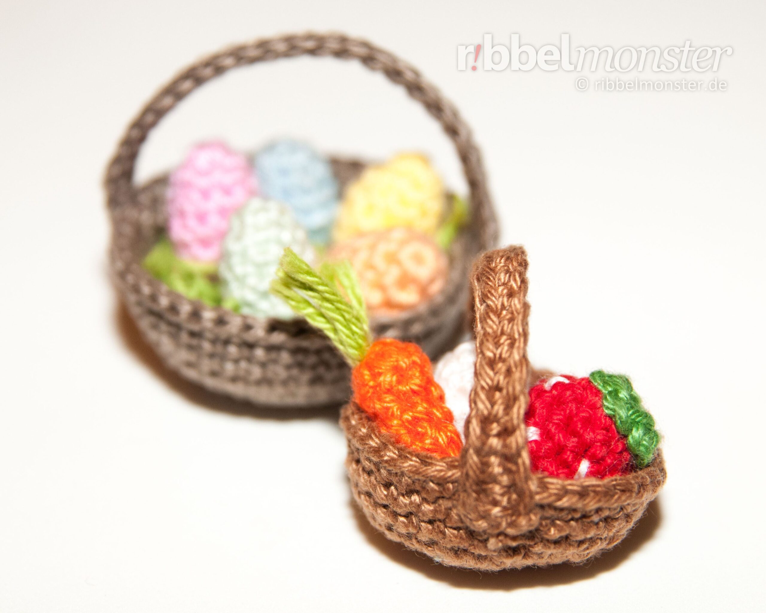 Amigurumi – Crochet Basket – All Sizes