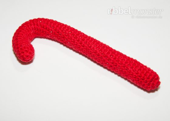 Amigurumi – Crochet Big Simple Candy Cane