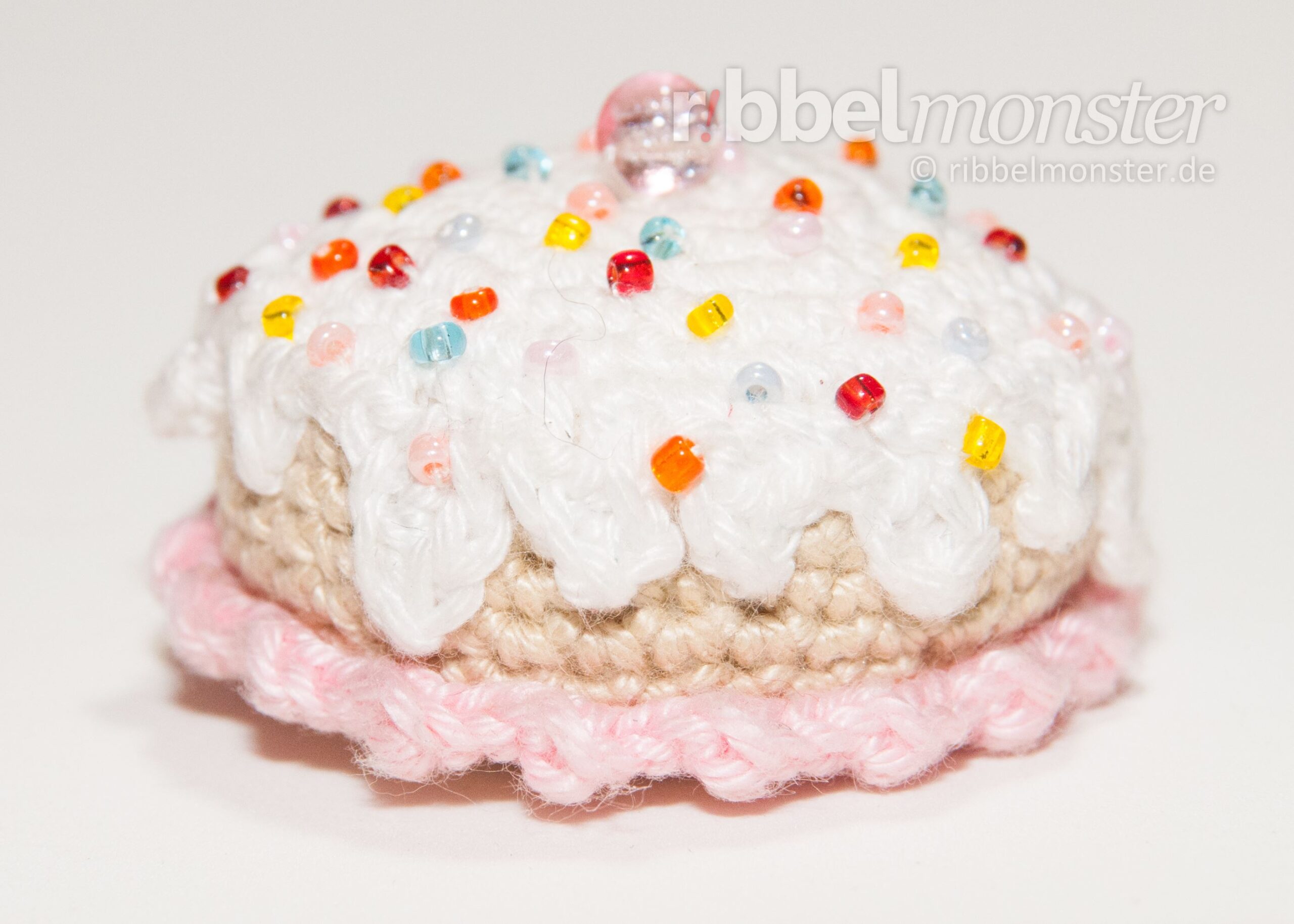 Amigurumi – Crochet Small Birthday Cake “Tuttifrutti”