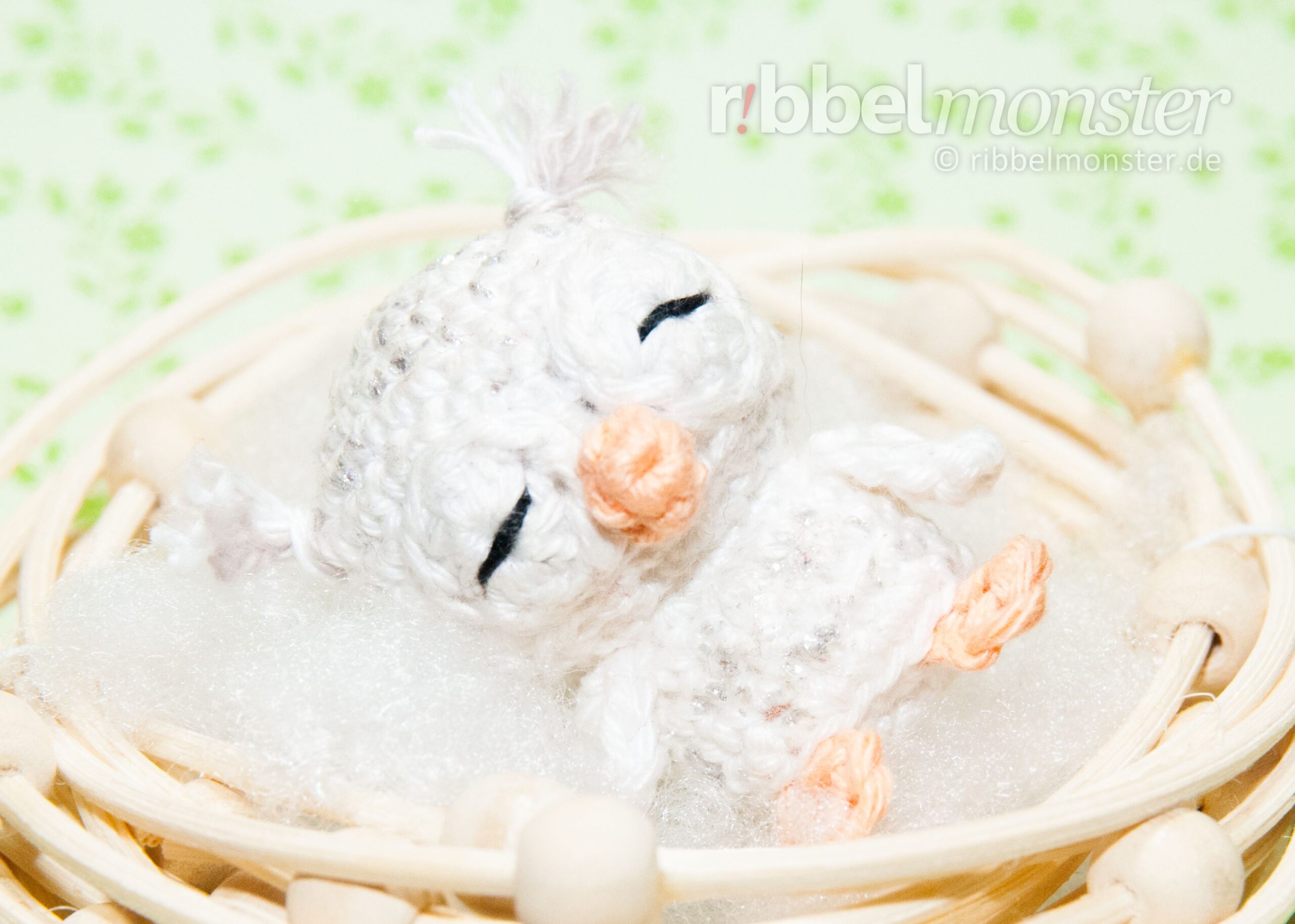 Amigurumi – Minimee Crochet Baby Snow Owl “Dana”