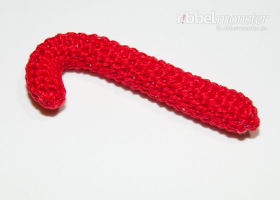Amigurumi – Crochet Medium Simple Candy Cane