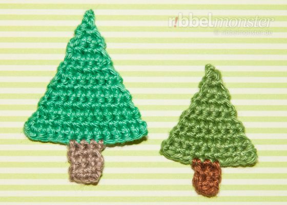 Crochet Patch – Crochet Simple Christmas Tree