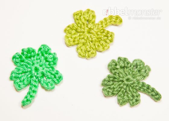 Crochet a 4 Leaf Clover “Gli”