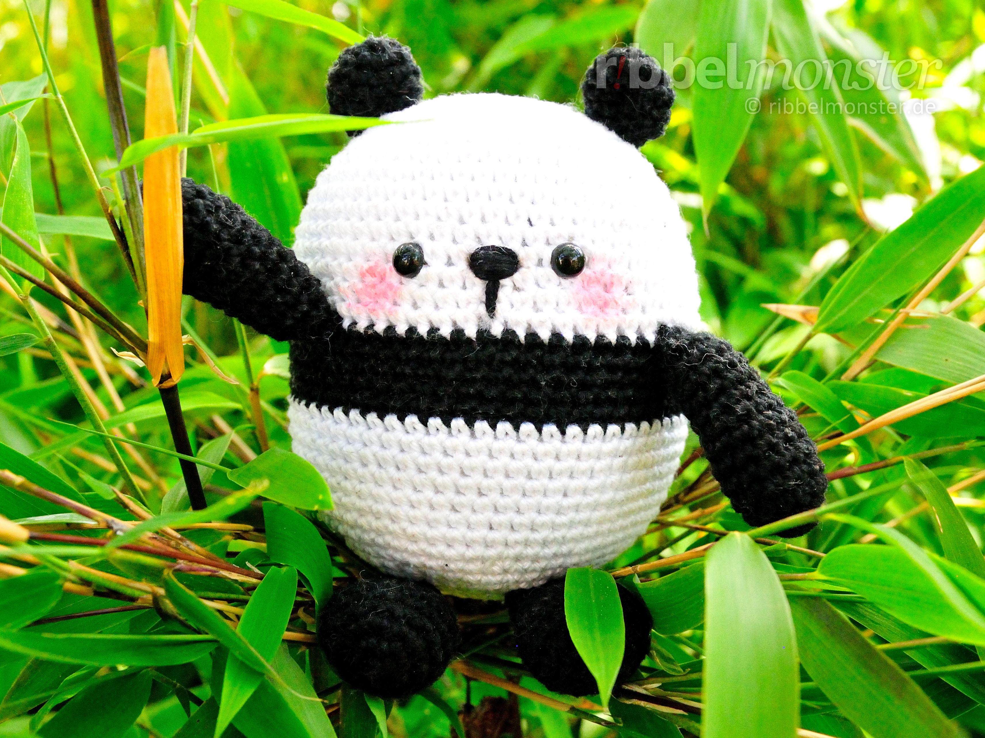 Amigurumi - Crochet Biggest Panda "Mao" - premium & free patterns