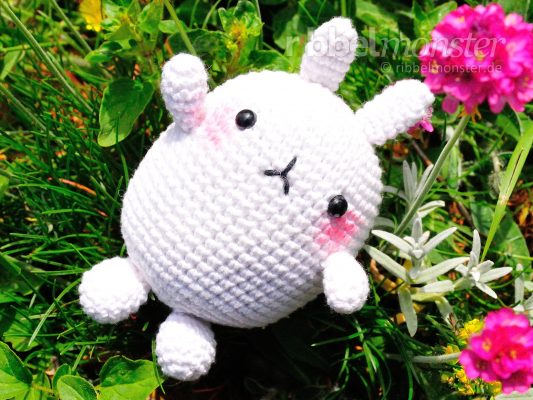 Amigurumi – Crochet Big White Bunny “Molang”
