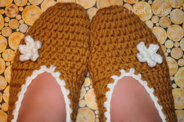 Crochet Slippers “Agathe” – All Sizes