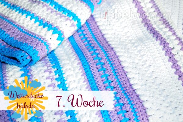 Crochet Weather Blanket – CAL – 7th Week