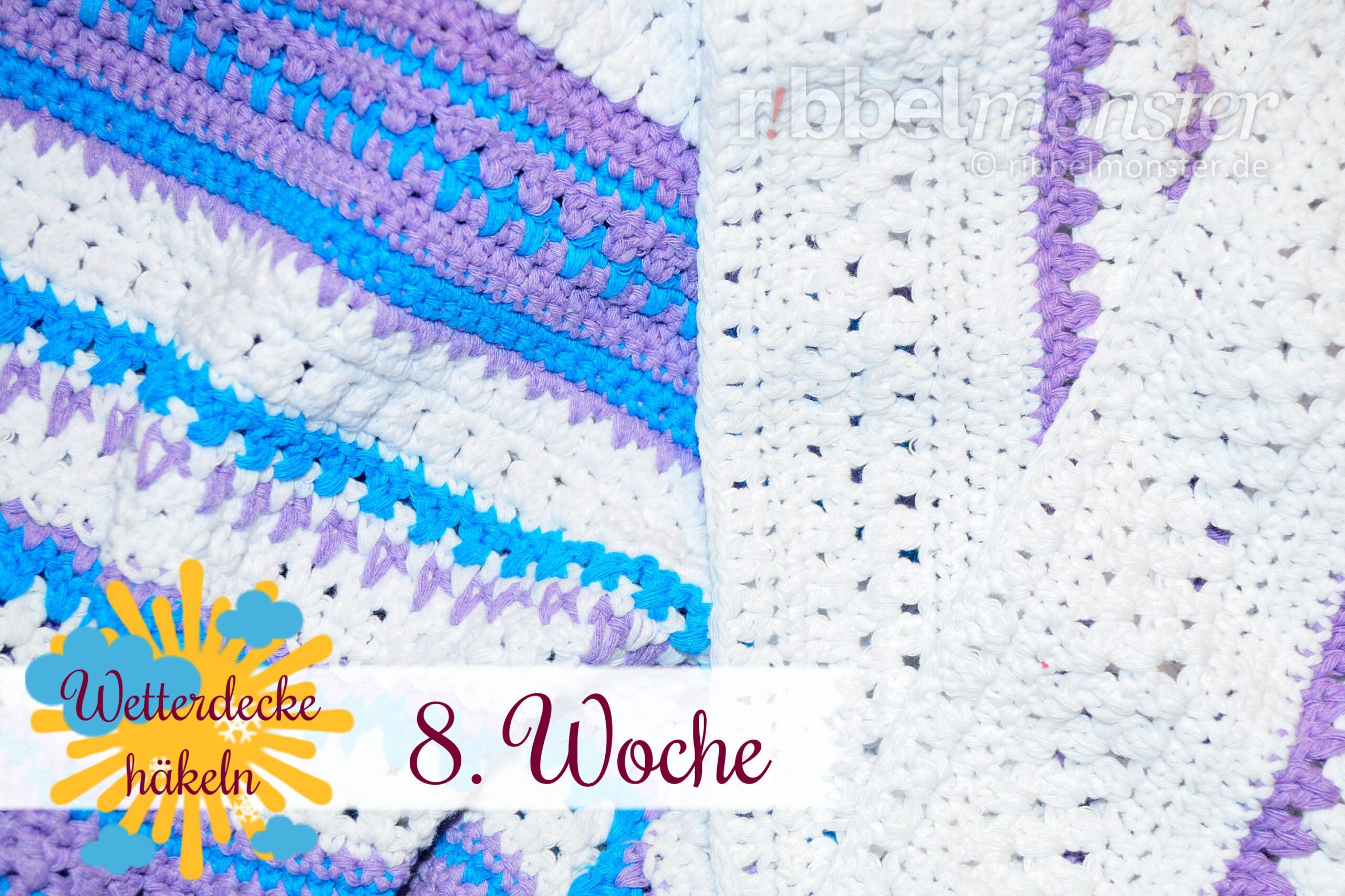 Crochet Weather Blanket – CAL – 8th Week