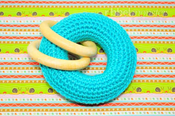 Crochet Simple Baby Teether