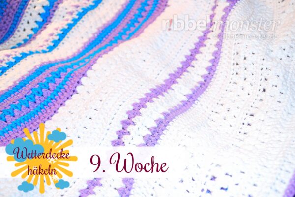 Crochet Weather Blanket – CAL – 9th Week