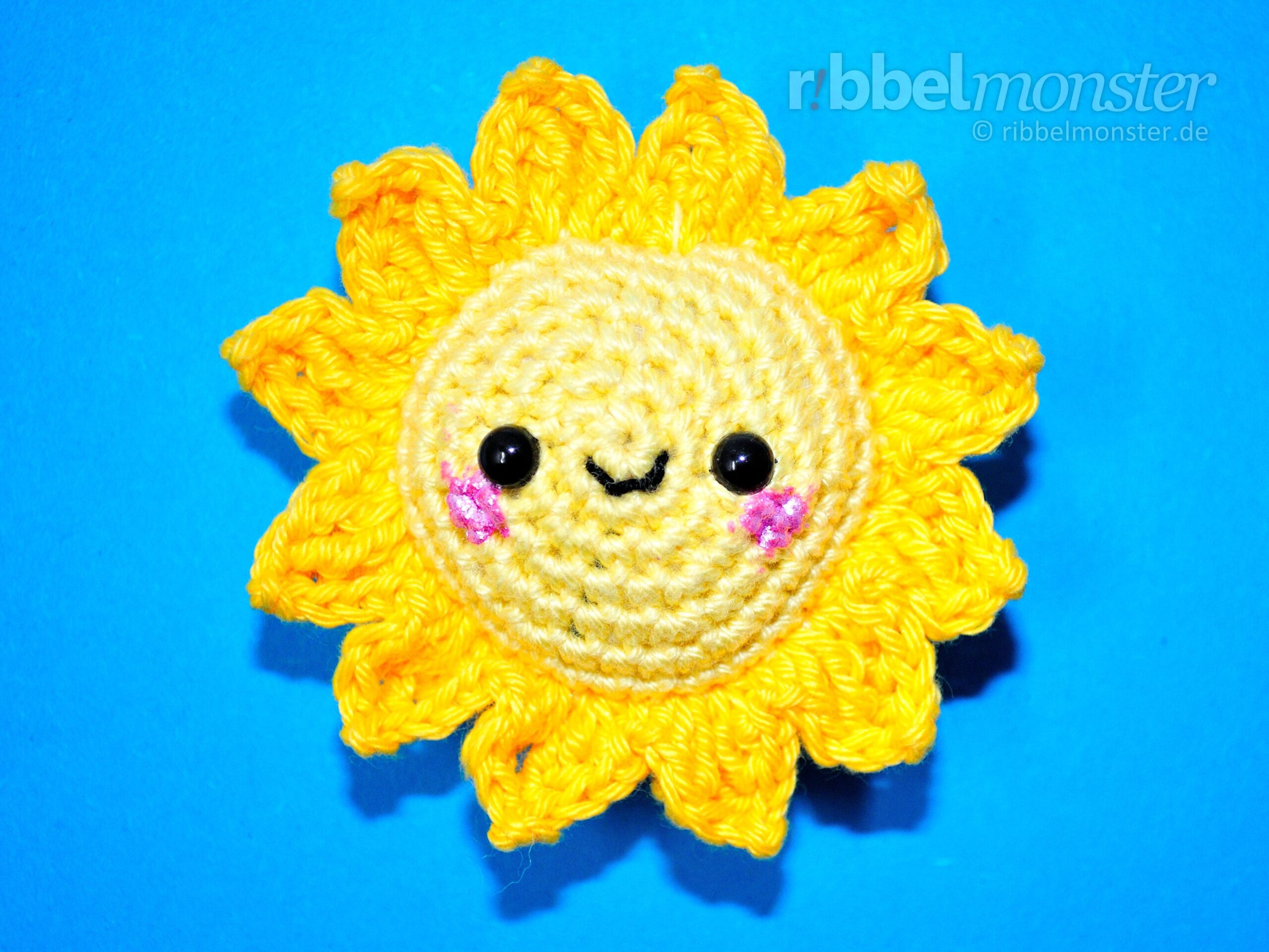 Amigurumi – Crochet Small Sun “Sunshine”