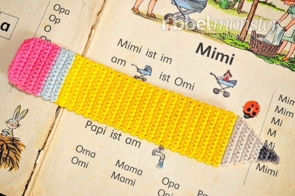 Crochet Pencil Bookmark