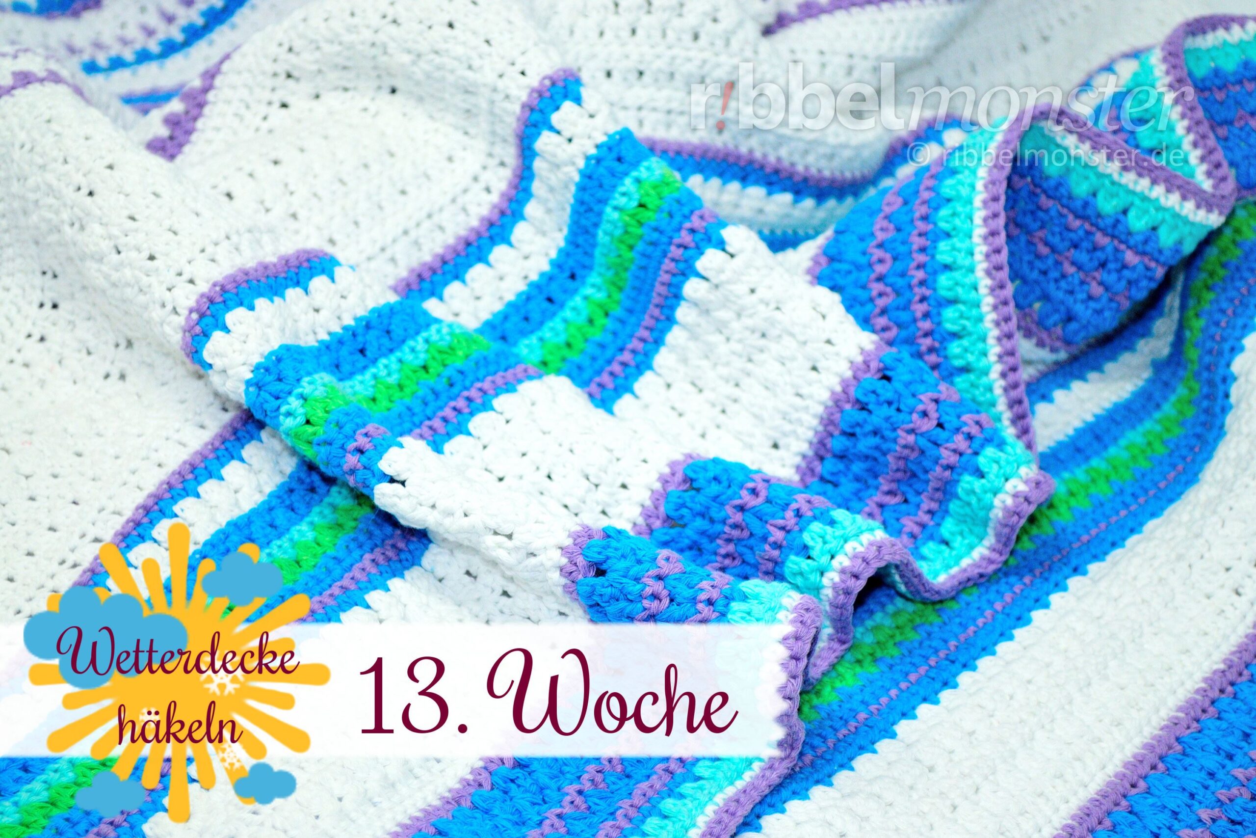 Crochet Weather Blanket – CAL – 13th Week