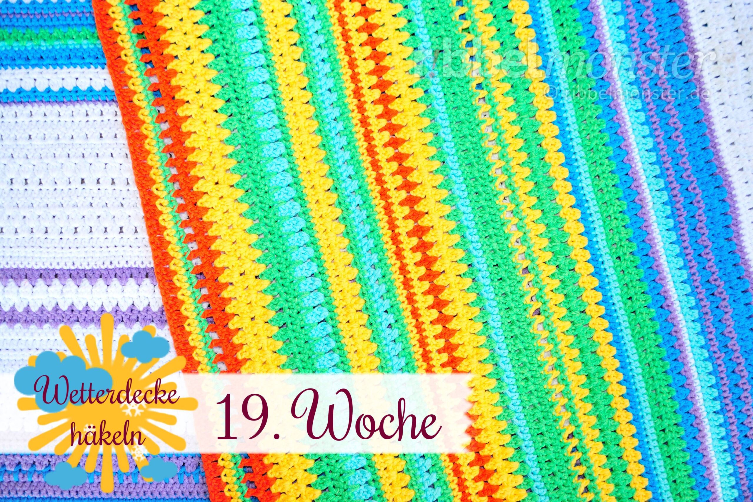 Crochet Weather Blanket – CAL – 19th Week