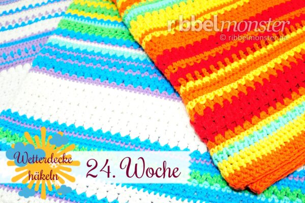 Crochet Weather Blanket – CAL – 24th Week