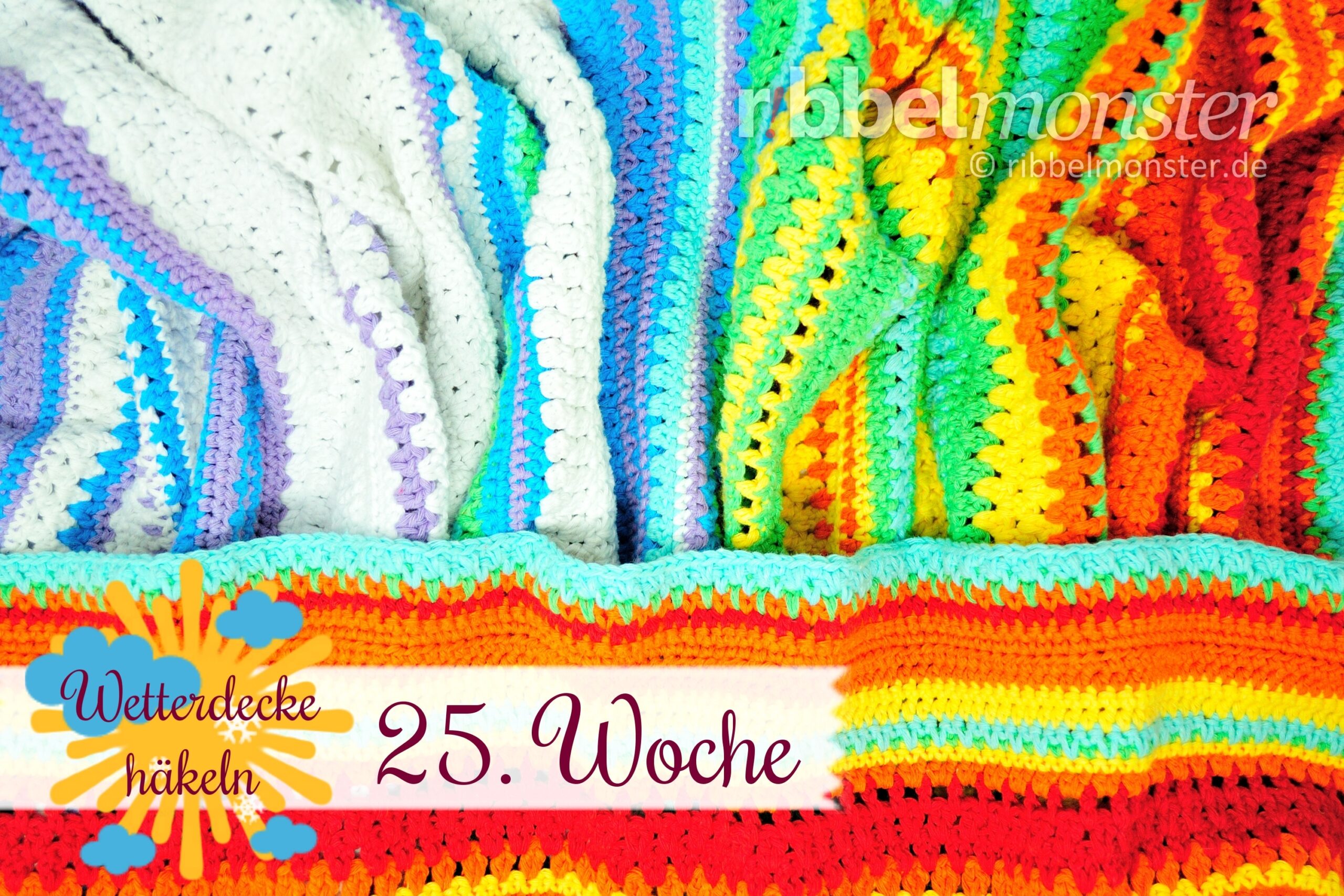 Crochet Weather Blanket – CAL – 25th Week