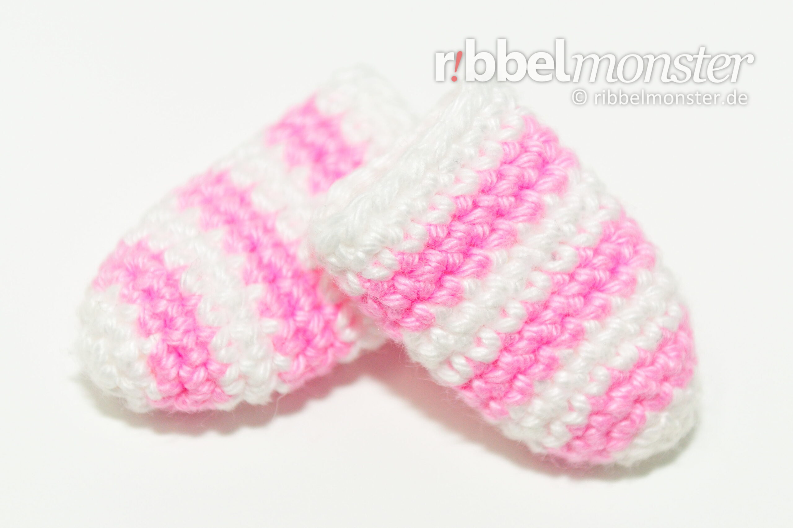 Cukado Crochet Striped Socks “Pippilotta”